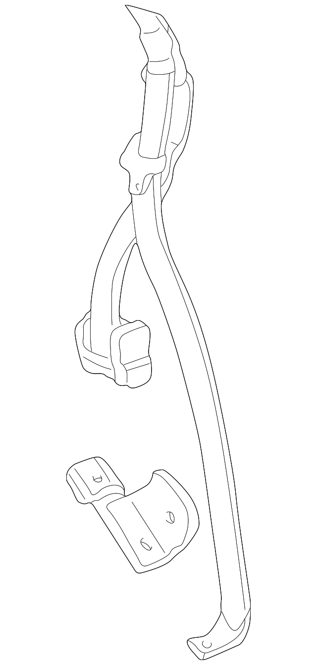 12388658 Деталь BELT & RETRACTOR, RIGHT