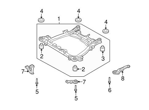 Sedona SUSPENSION MOUNTING
