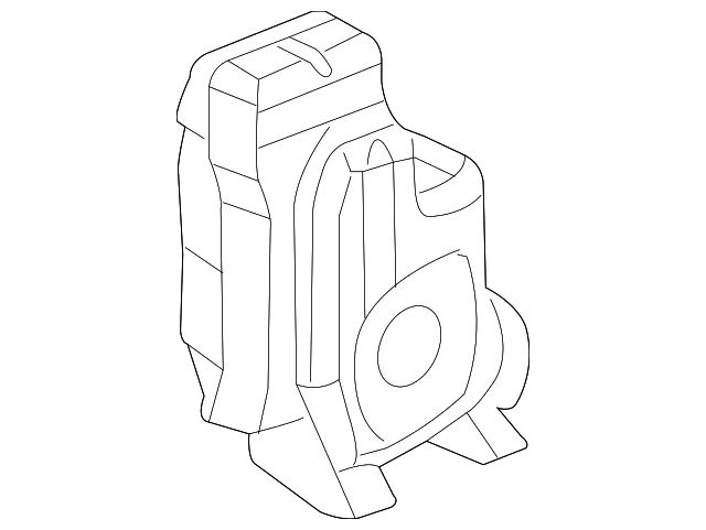 25745972 Деталь REAR SPEAKER, RIGHT
