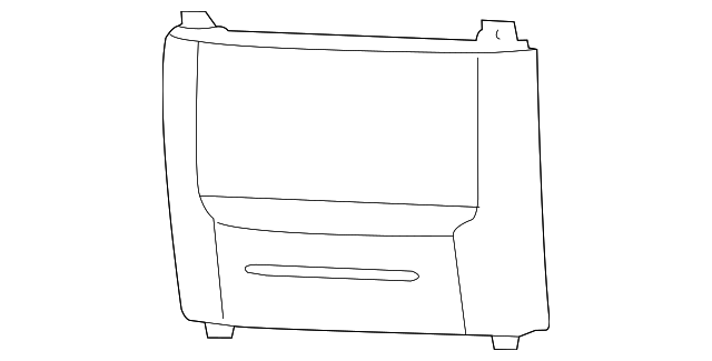 15856035 Деталь RADIO BEZEL