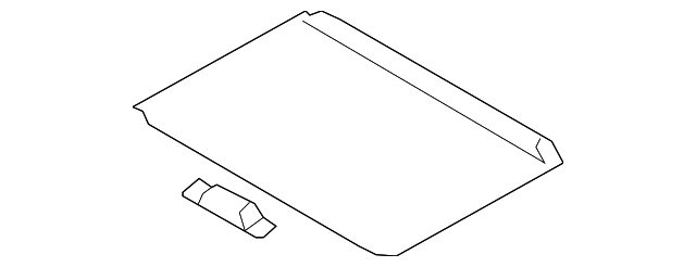 91250-ED010 Деталь SUNSHADE