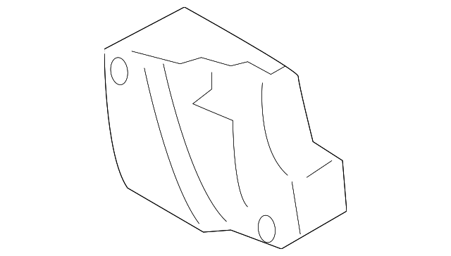 82393-2H010 Деталь IMPACT PAD, LEFT