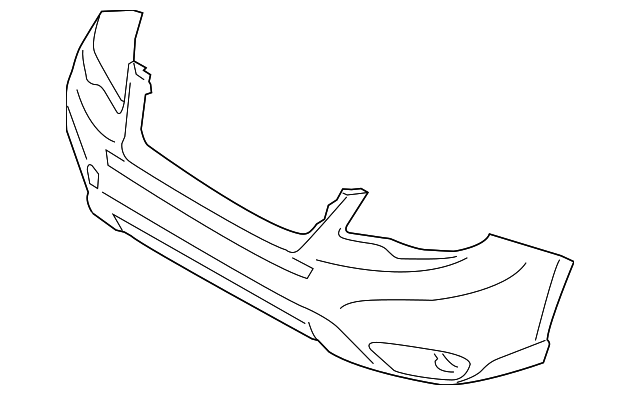 57704SG001 Деталь BUMPER COVER