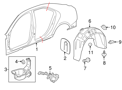 ATS QUARTER PANEL & COMPONENTS 2