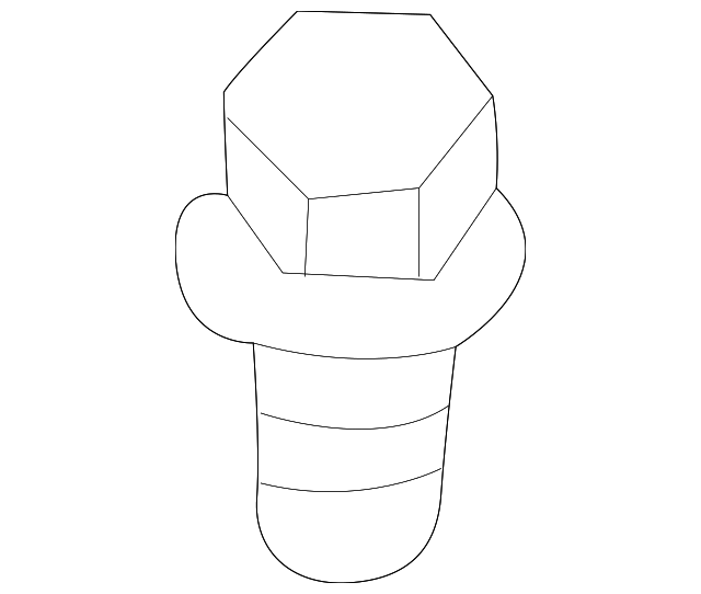 6506554AA Деталь HOLD DOWN BOLT