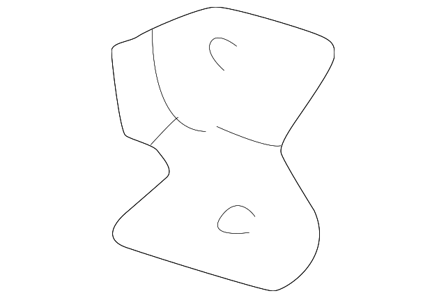 5C3Z7860262AAA Деталь COVER, LEFT