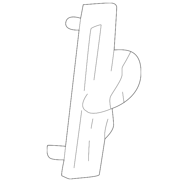 6C3Z-78602B82-AA Деталь HEIGHT ADJUSTER, LEFT