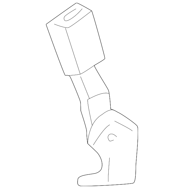 1C3Z-78613D98-AAA Деталь BUCKLE