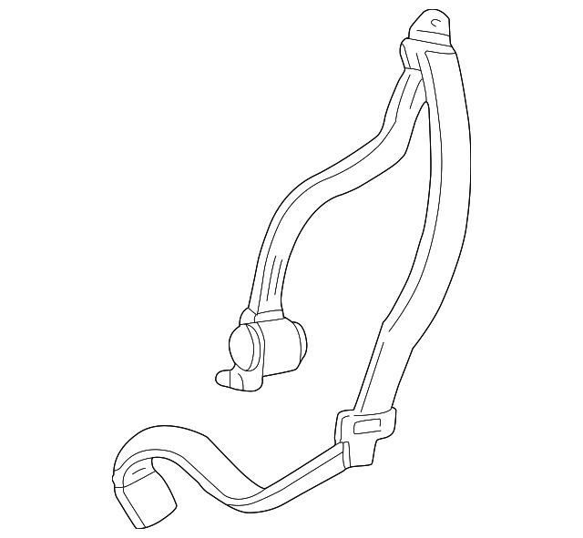 YC3Z-78611B69-AAC Деталь RETRACTOR ASSY, LEFT