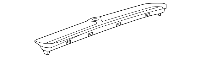 22826754 Деталь DEFROSTER PANEL