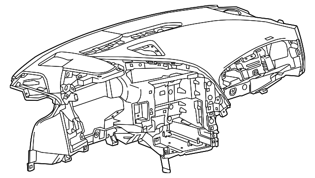 23218962 Деталь INSTRUMENT PANEL
