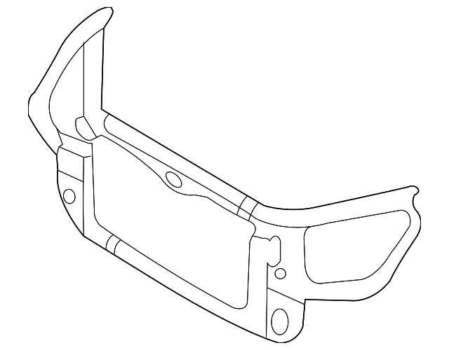 64101-2G000 Деталь RADIATOR SUPPORT