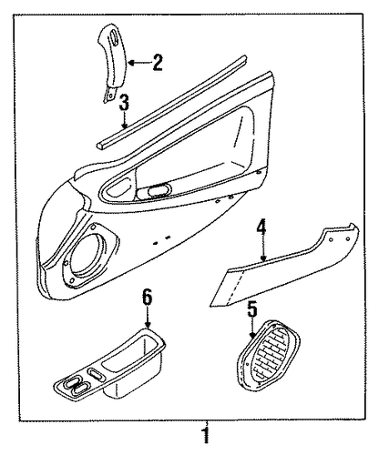 MX-3 INTERIOR TRIM