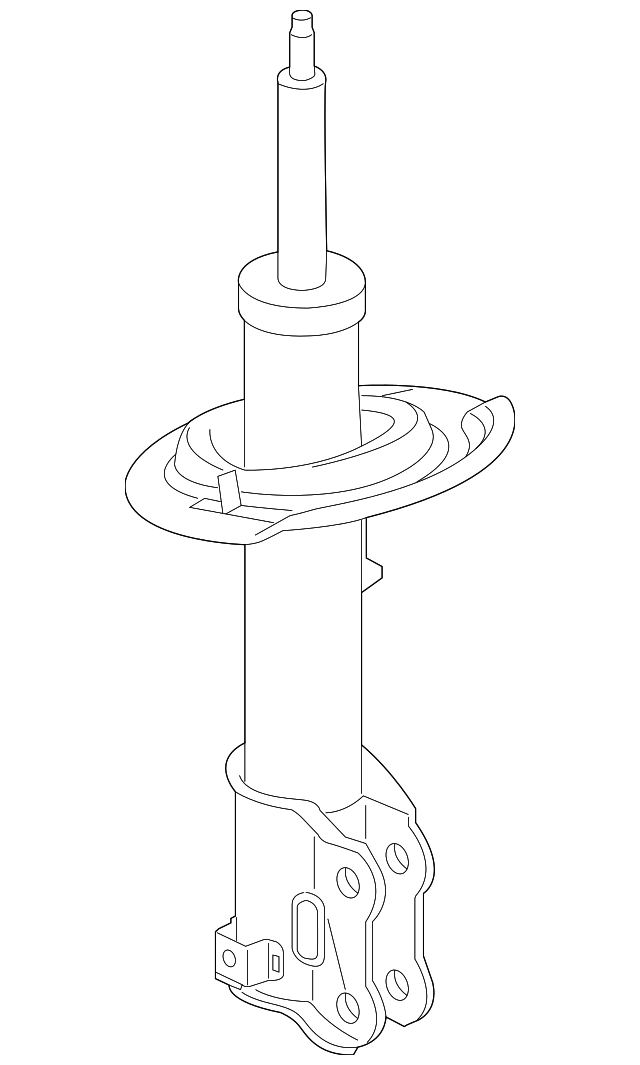 54651-A7210 Деталь STRUT ASSY, LEFT