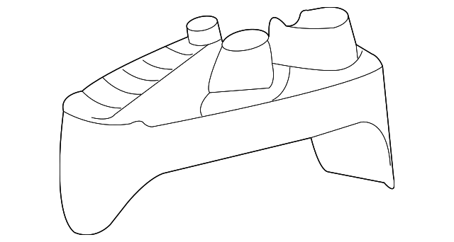 4L3Z-15045A36-CAA Деталь CONSOLE ASSY