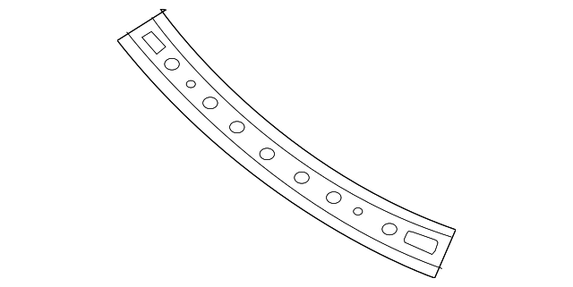 73210-3KA0A Деталь W'SHIELD HEADER