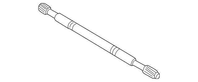 26040548 AXLE SHAFT, LEFT