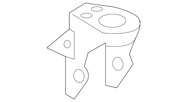 51701-04011 Деталь MOUNT BRACKET, LEFT