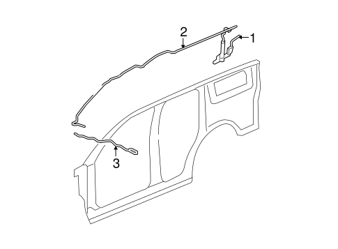 Escalade ESV ANTENNA & RADIO 2
