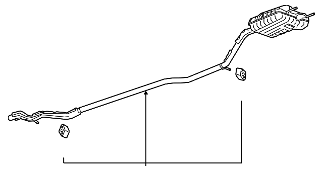 23398066 Деталь MUFFLER & PIPE