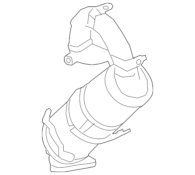 12667324 Деталь CONVERTER & PIPE