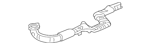 22970510 Деталь FRONT PIPE
