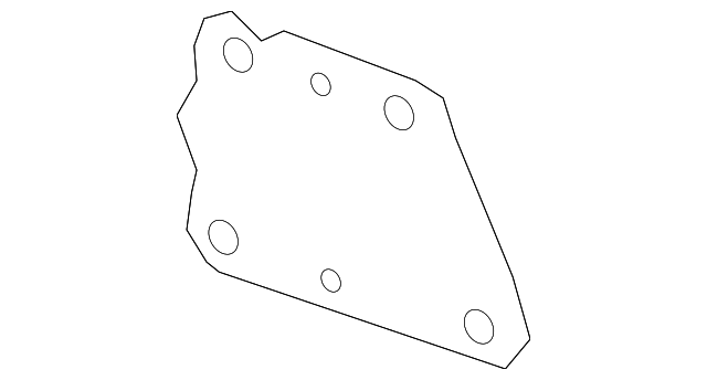 12667446 Деталь CONVERTER & PIPE GASKET