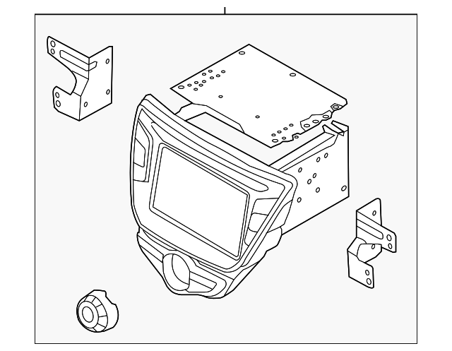 96560-3X117 Деталь NAV SYSTEM KIT