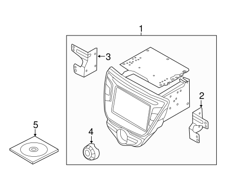 Elantra NAVIGATION SYSTEM COMPONENTS