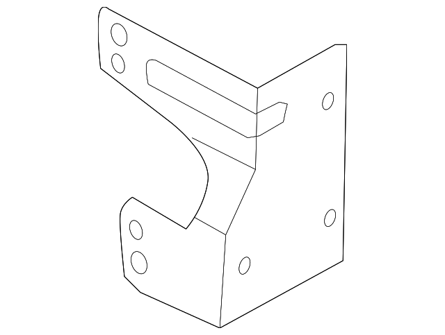 96175-3X500 Деталь NAV SYSTEM KIT BRACKET, LEFT