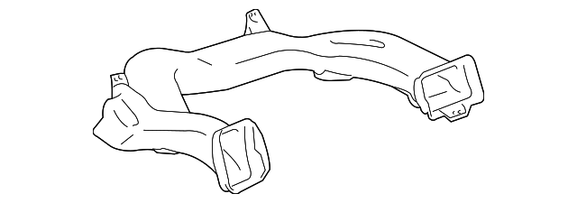 55844-08030 Деталь HEATER DUCT, RIGHT