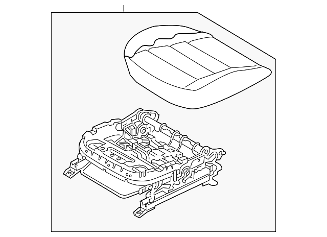 88100-A7600K3L CUSHION ASSY