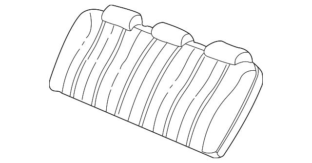 88953475 Деталь SEAT BACK COVER