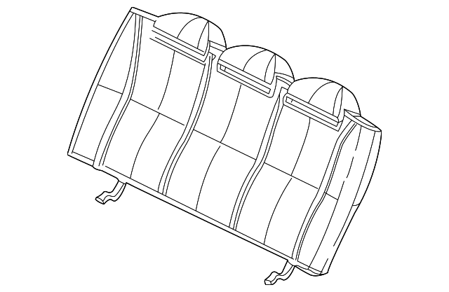 12454154 Деталь SEAT BACK PAD