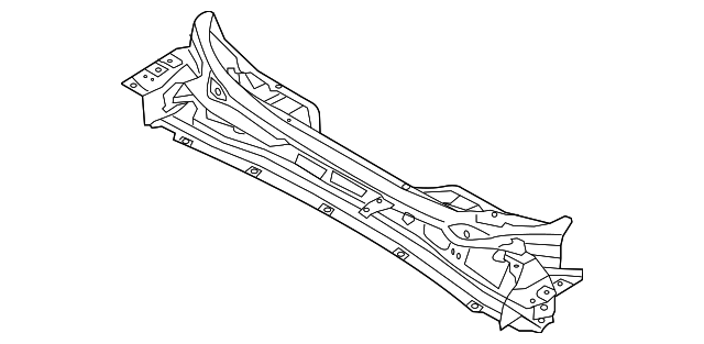 66700-3Q010 Деталь COWL TOP PANEL