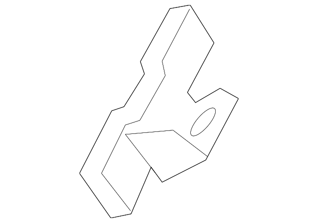 22864062 Деталь WINDSHIELD FRAME UPPER BRACKET, RIGHT