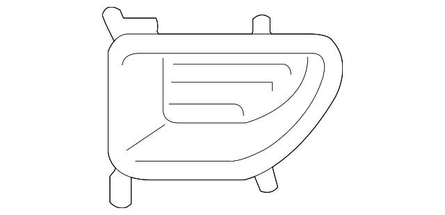 86517-1F050 Деталь OUTER COVER, LEFT