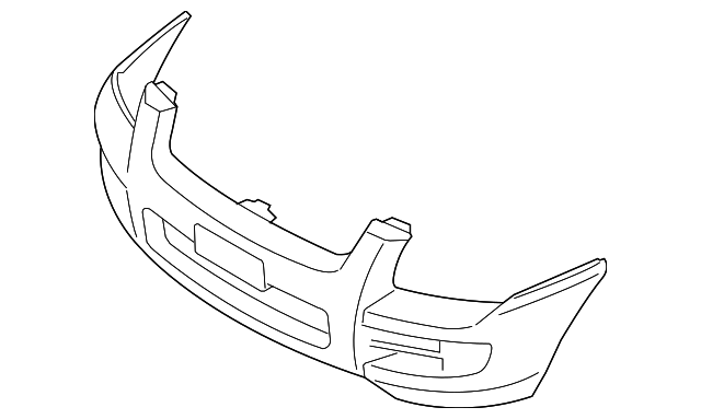 86511-1F001 Деталь BUMPER COVER