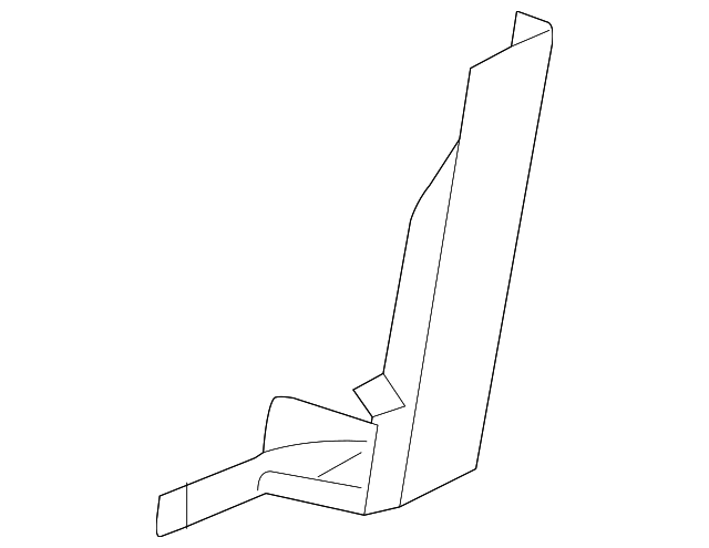 88980507 Деталь LOWER MOLDING, RIGHT