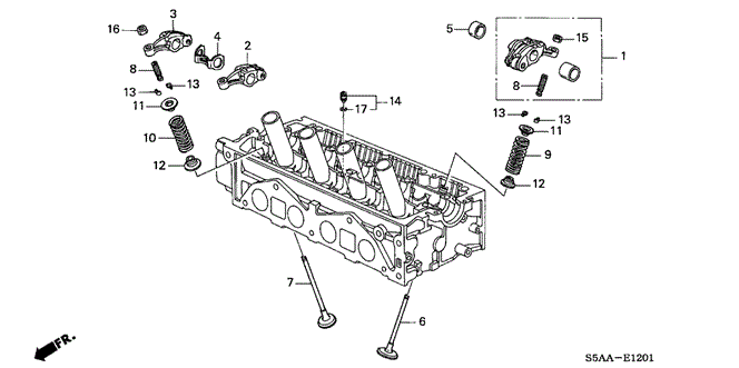 CIVIC SEDAN VALVE - ROCKER ARM (VTEC)