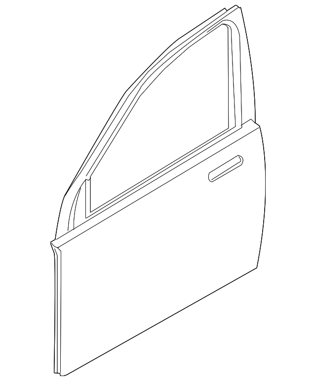 41-00-7-203-977 Деталь DOOR SHELL, LEFT