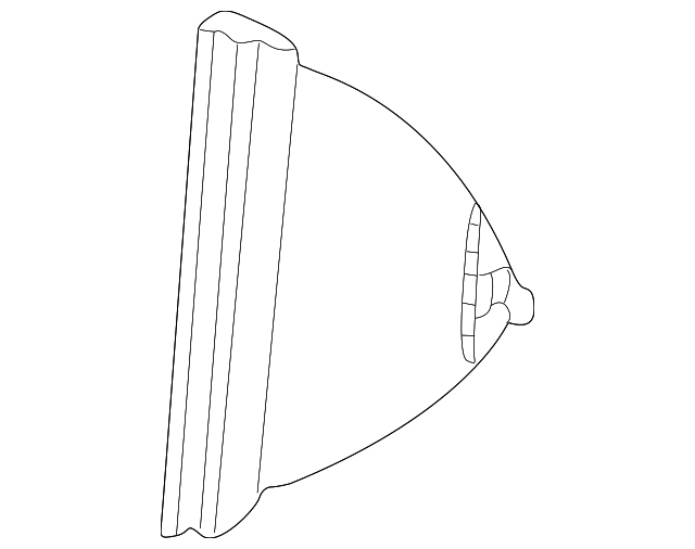 65960-50060-B0 Деталь SUNSHADE, RIGHT