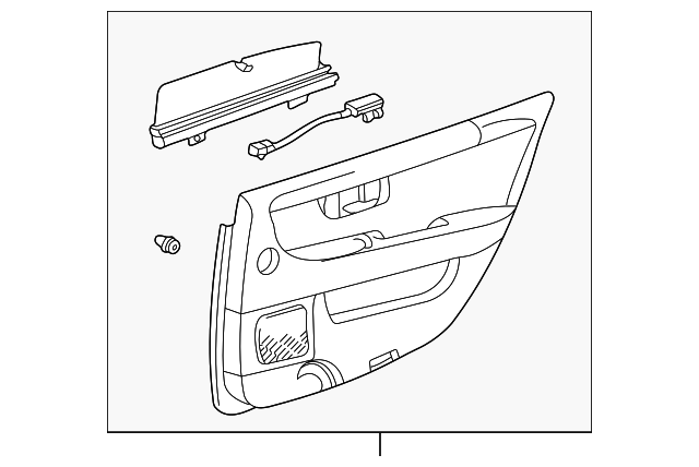 67640-50530-A2 Деталь TRIM PANEL ASSY, LEFT