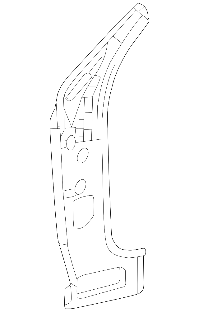 163-630-08-10 Деталь INNER HINGE PLR, RIGHT