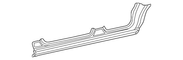 163-630-01-40 Деталь ROCKER PANEL, LEFT