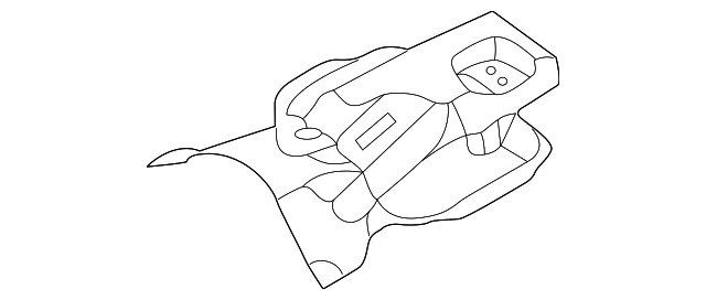 74355-2W700 Деталь CENTER REINF