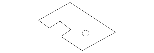 74398-0W000 Деталь FRONT FLOOR PAN PLATE