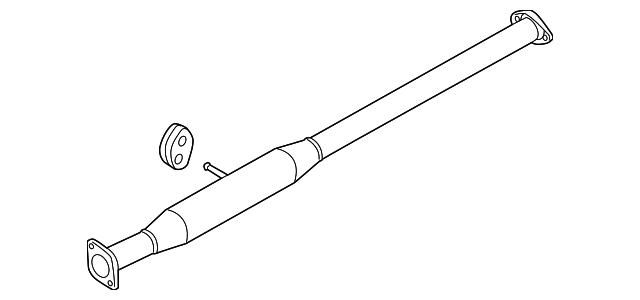28650-2S100 Деталь INTERMEDIATE PIPE