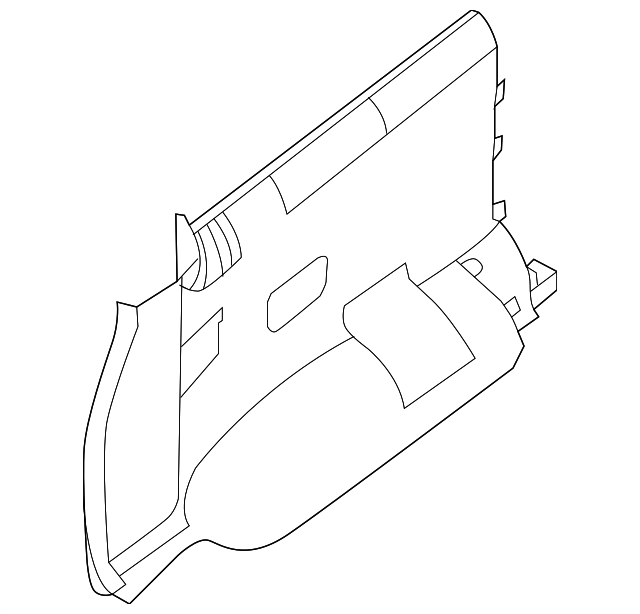 76917-1PB0A Деталь WHEELHOUSE TRIM, RIGHT