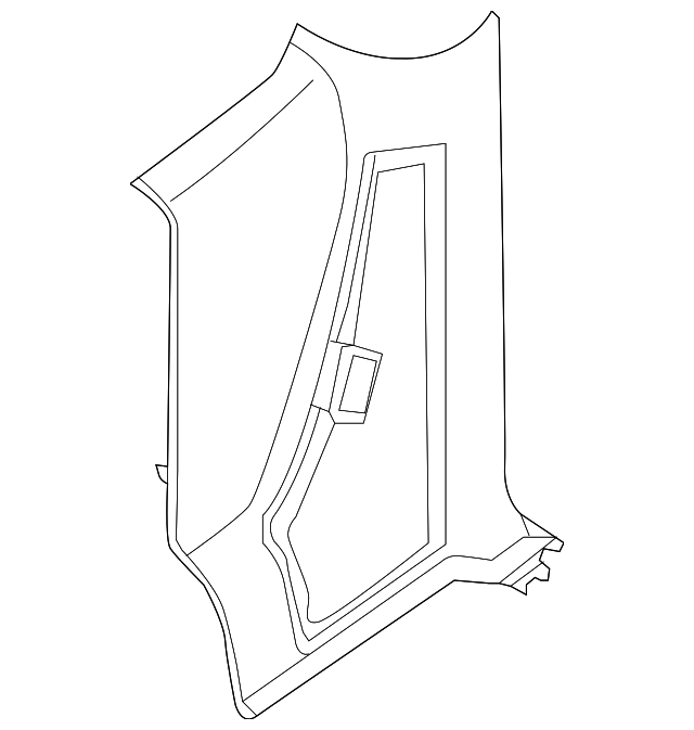 76919-1PB0A Деталь REAR TRIM PANEL, RIGHT